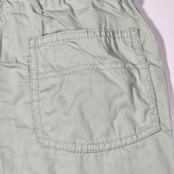 Cat & Jack Girl's Short Sleeve Jumpsuit Utility Boilersuit Sage Size M, L, & XL - Picture 7 of 16